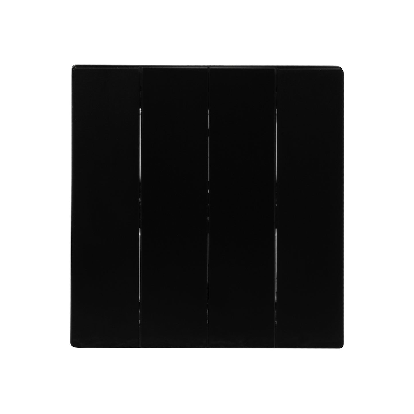 4 Gang 1 Way Switch – Ultra Thin Acrylic Glass