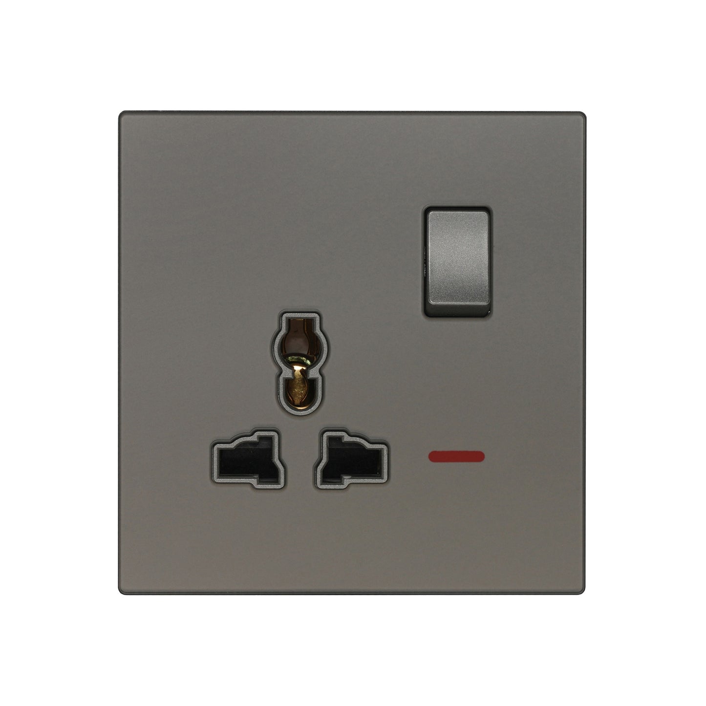 Single MF Socket 13A – Ultra Thin Acrylic Glass