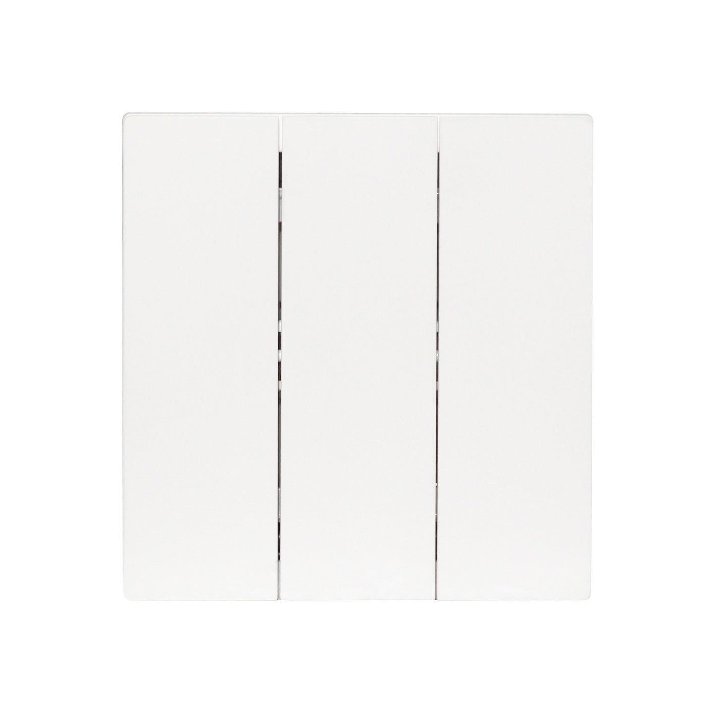 3 Gang 1 Way Switch – Ultra Thin Acrylic Glass