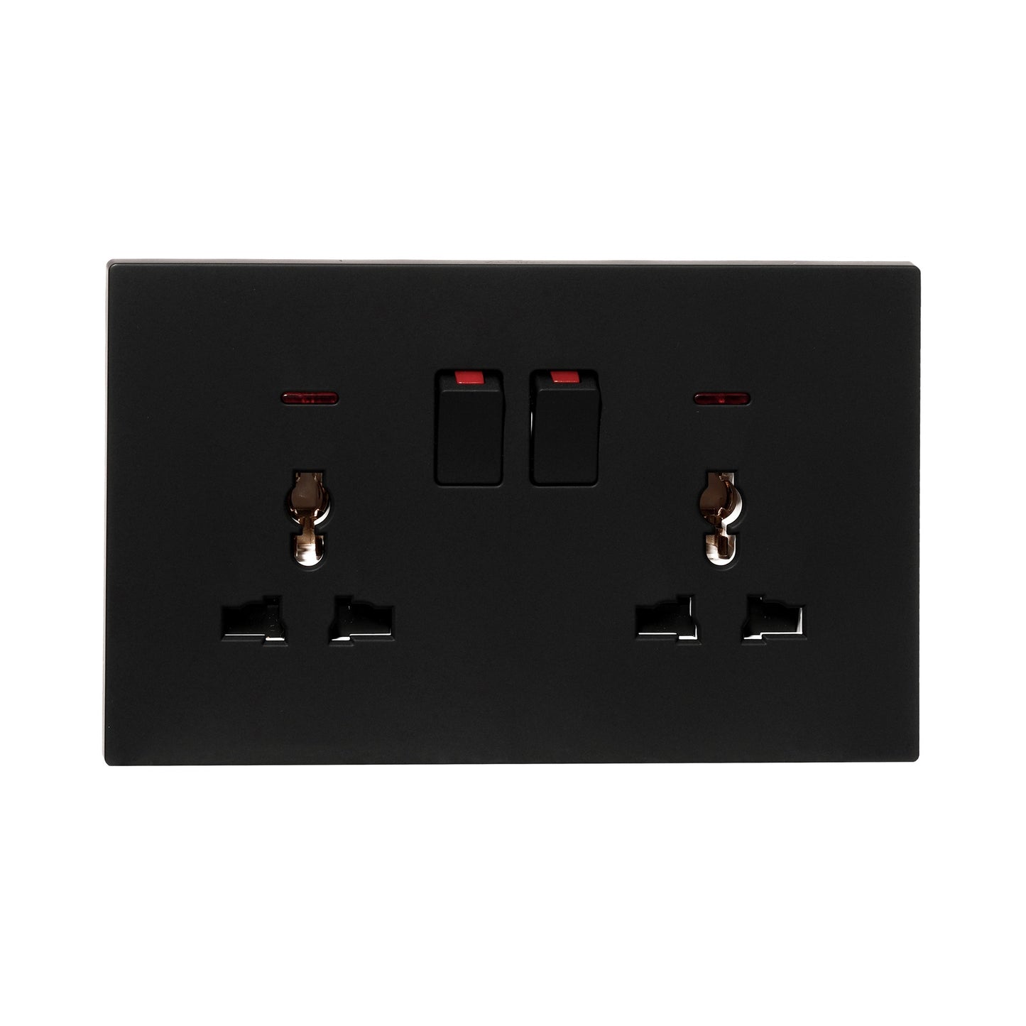 Double MF Socket 13A – Ultra Thin Plastic