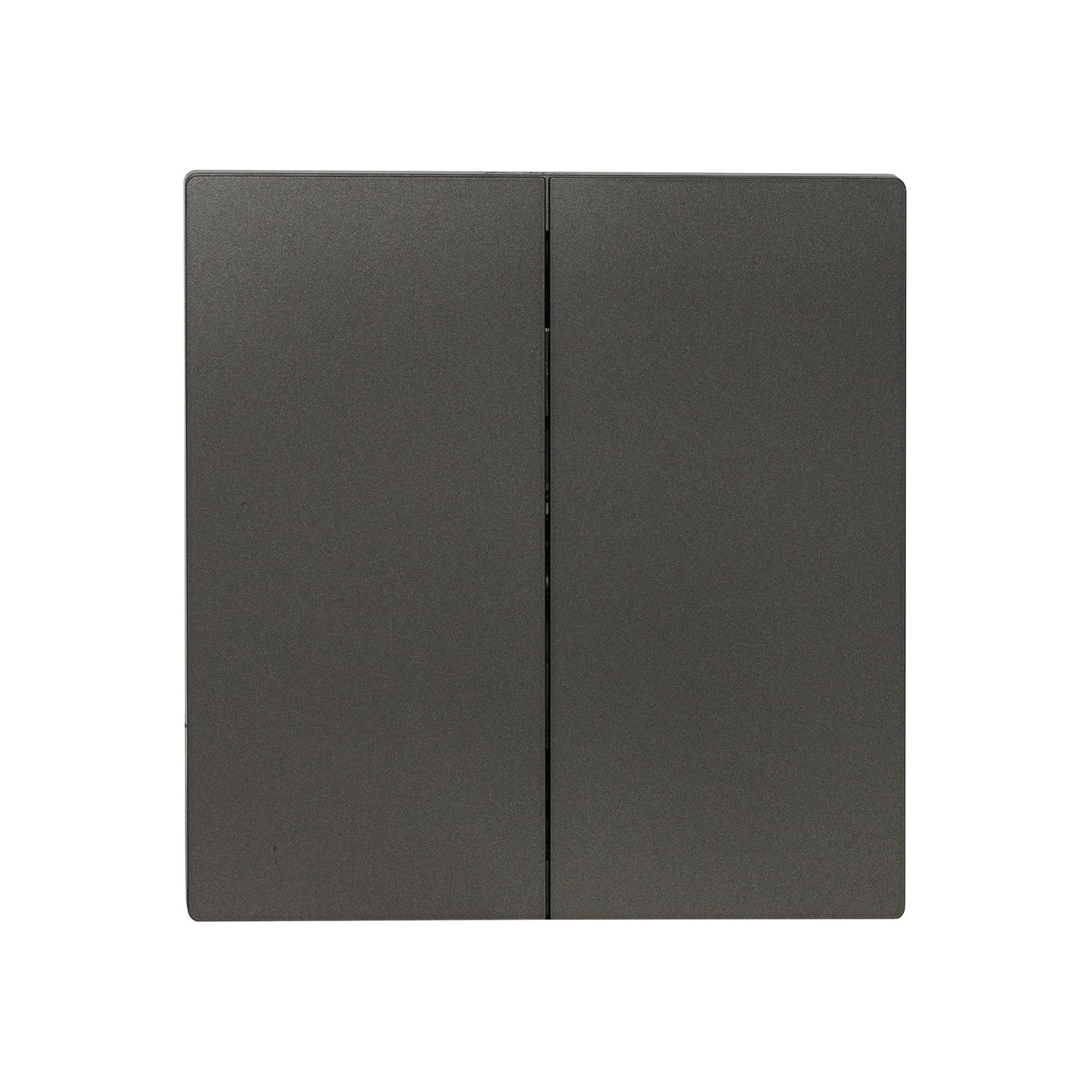 2 Gang 1 Way Switch – Ultra Thin Plastic