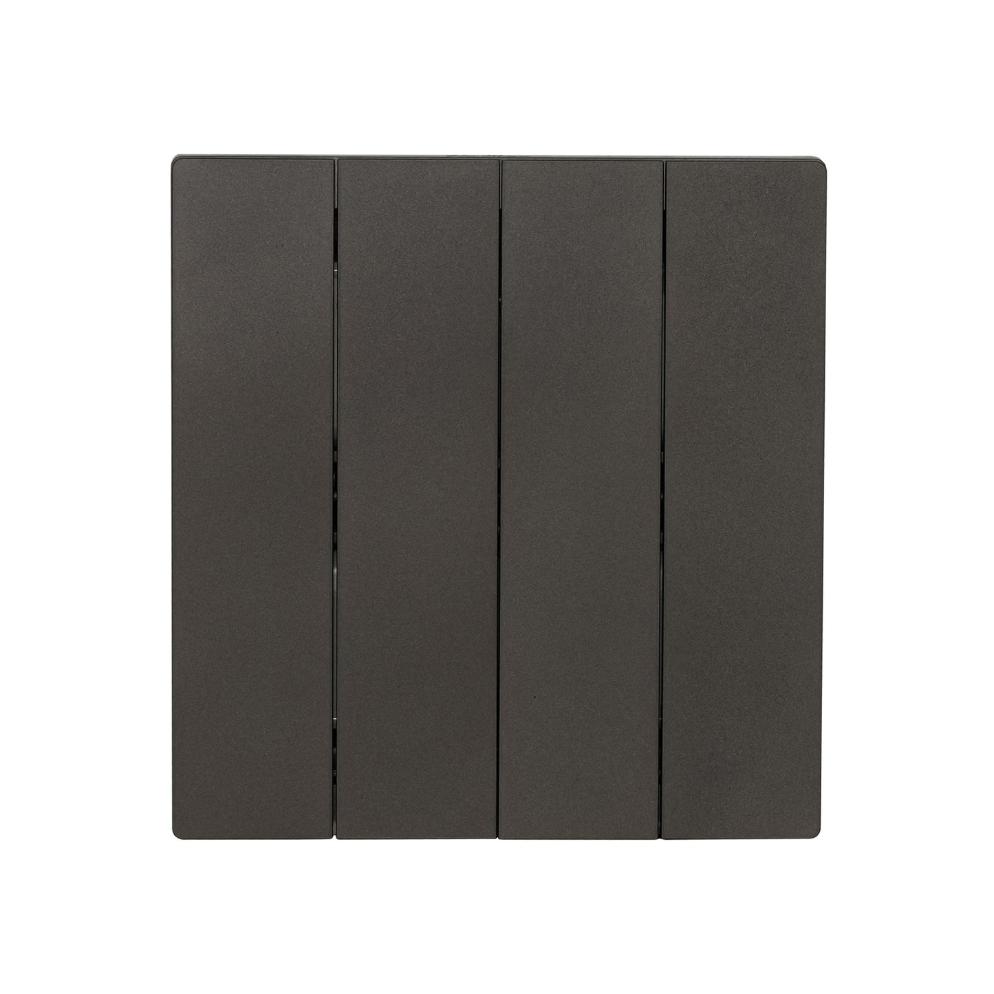 4 Gang 1 Way Switch – Ultra Thin Plastic