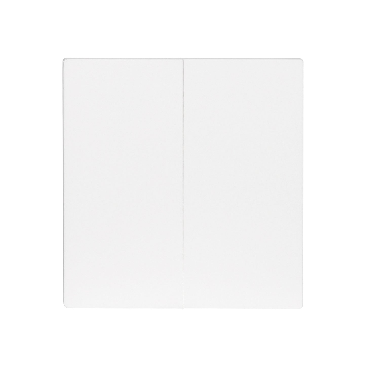 2 Gang 1 Way Switch – Ultra Thin Plastic