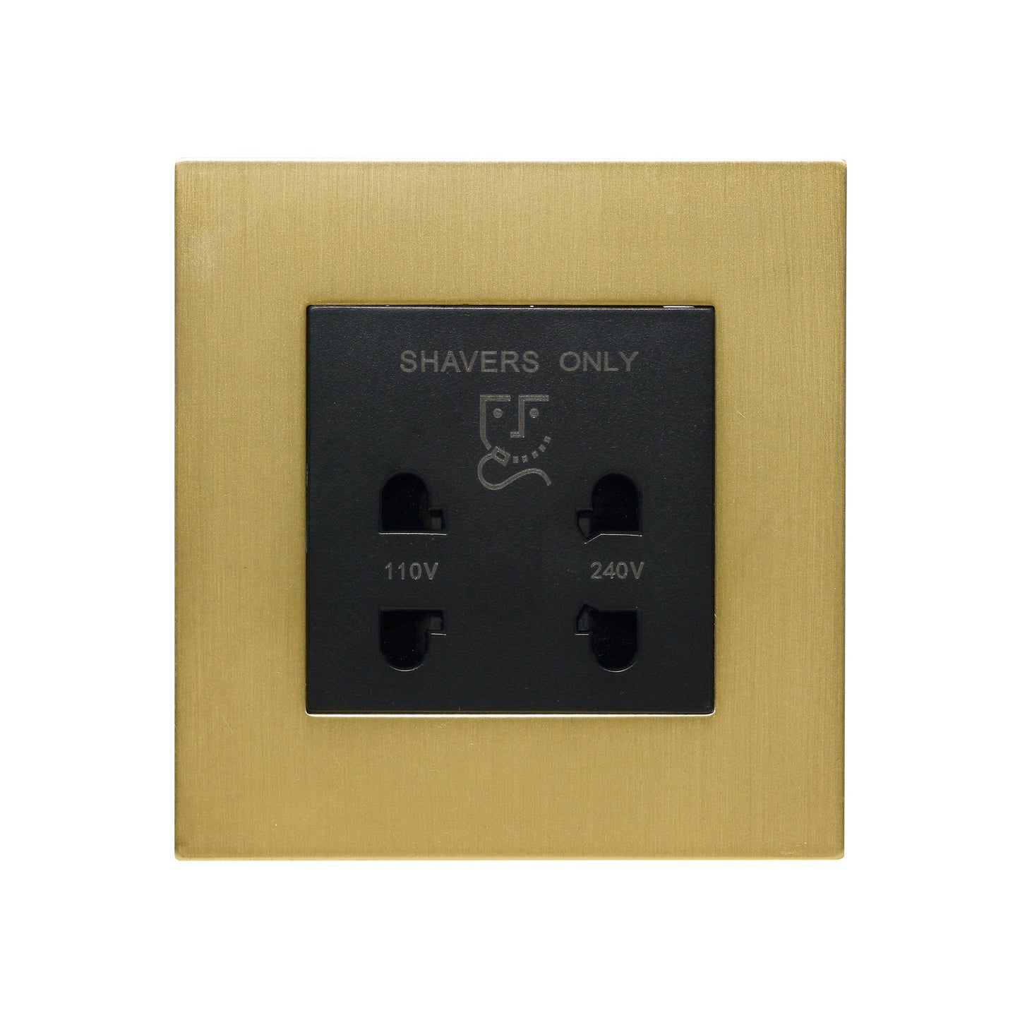 Shaver Socket – Stainless Steel