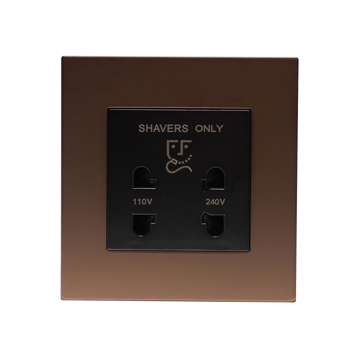 Shaver Socket – Stainless Steel