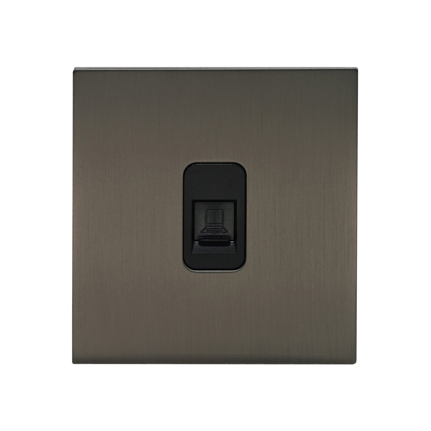 Computer Socket – (RJ45/CAT6) – Stainless Steel