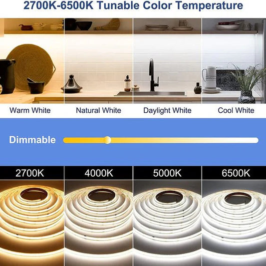 LED Strip Light COB – (08MM-5M-DC-24V)