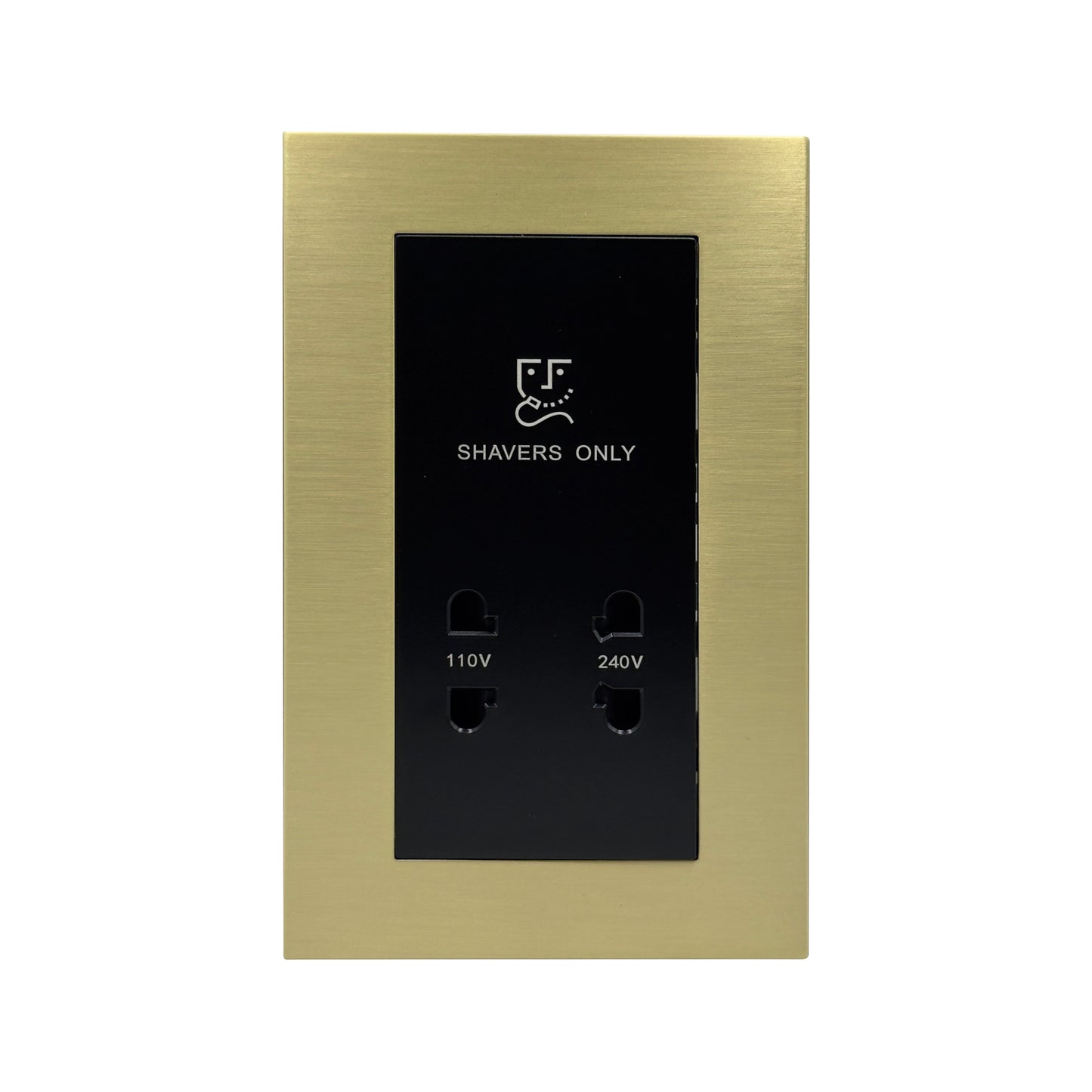 Shaver Socket 3x6 - Stainless Steel