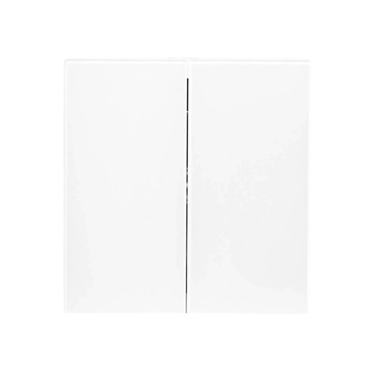 2 Gang 1 Way Switch – Ultra Thin Acrylic Glass