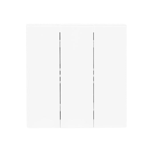 3 Gang 1 Way Switch – Ultra Thin Acrylic Glass