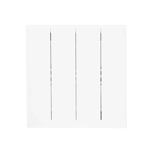 4 Gang 1 Way Switch – Ultra Thin Acrylic Glass