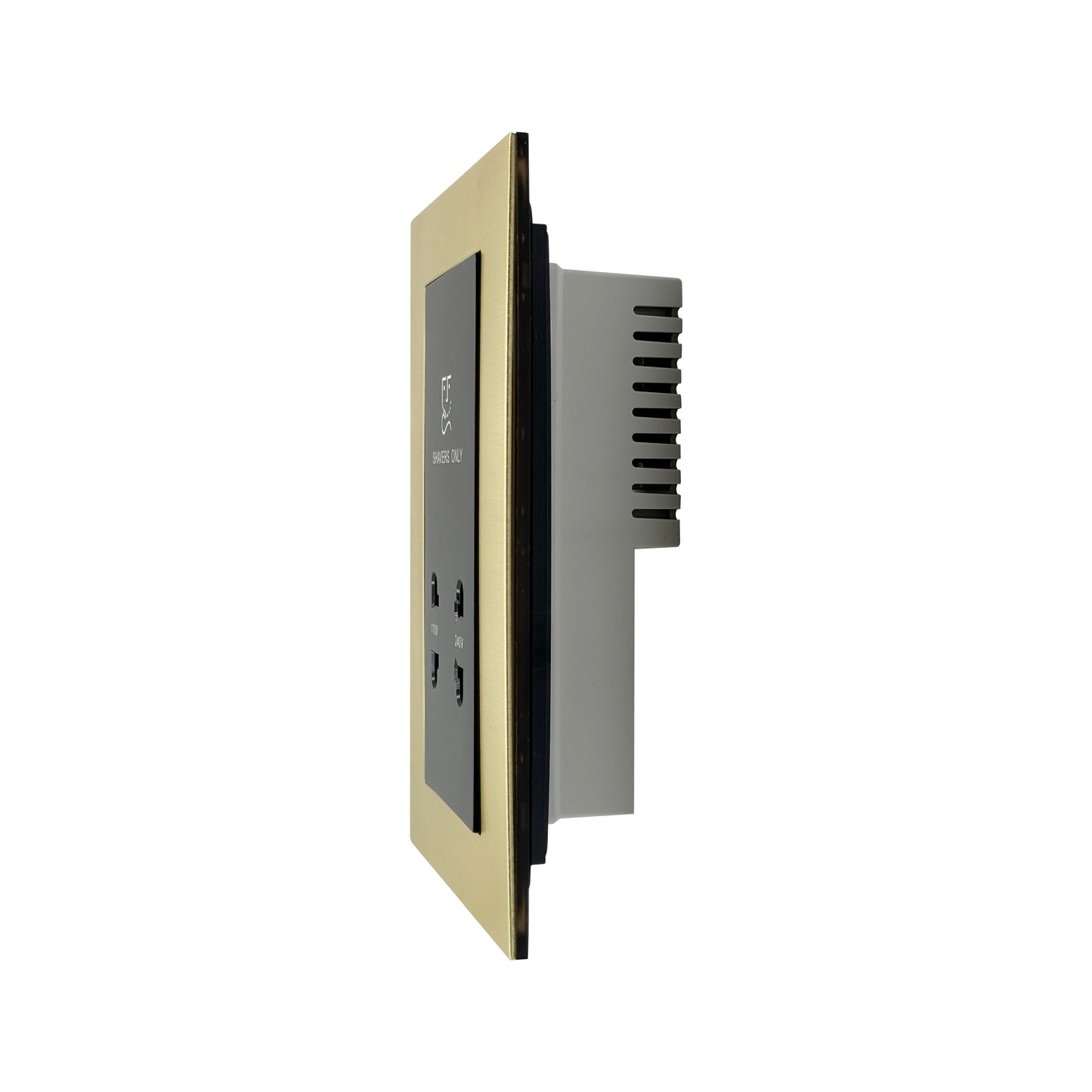 Shaver Socket 3x6 - Stainless Steel