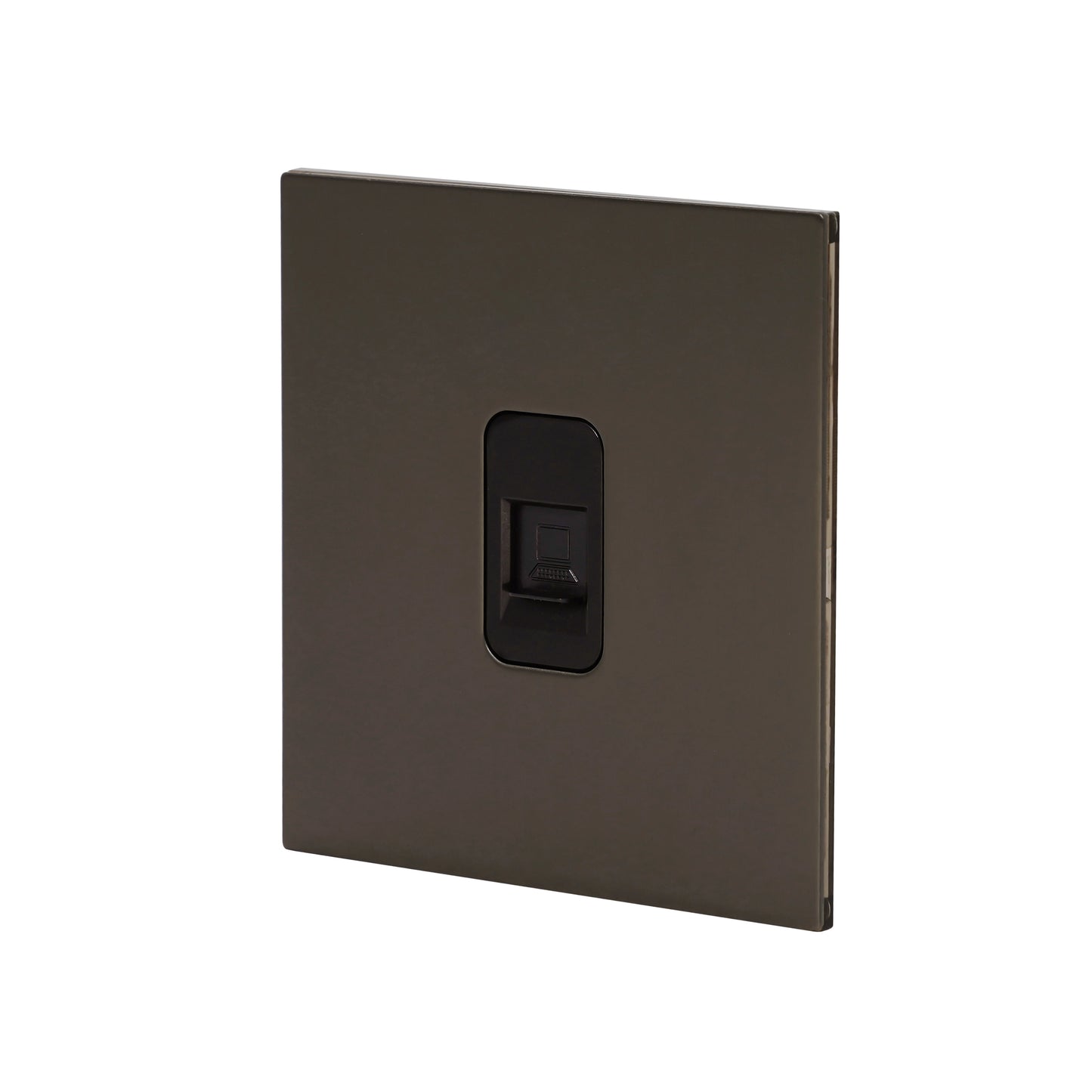 Computer Socket – (RJ45/CAT6) – Stainless Steel