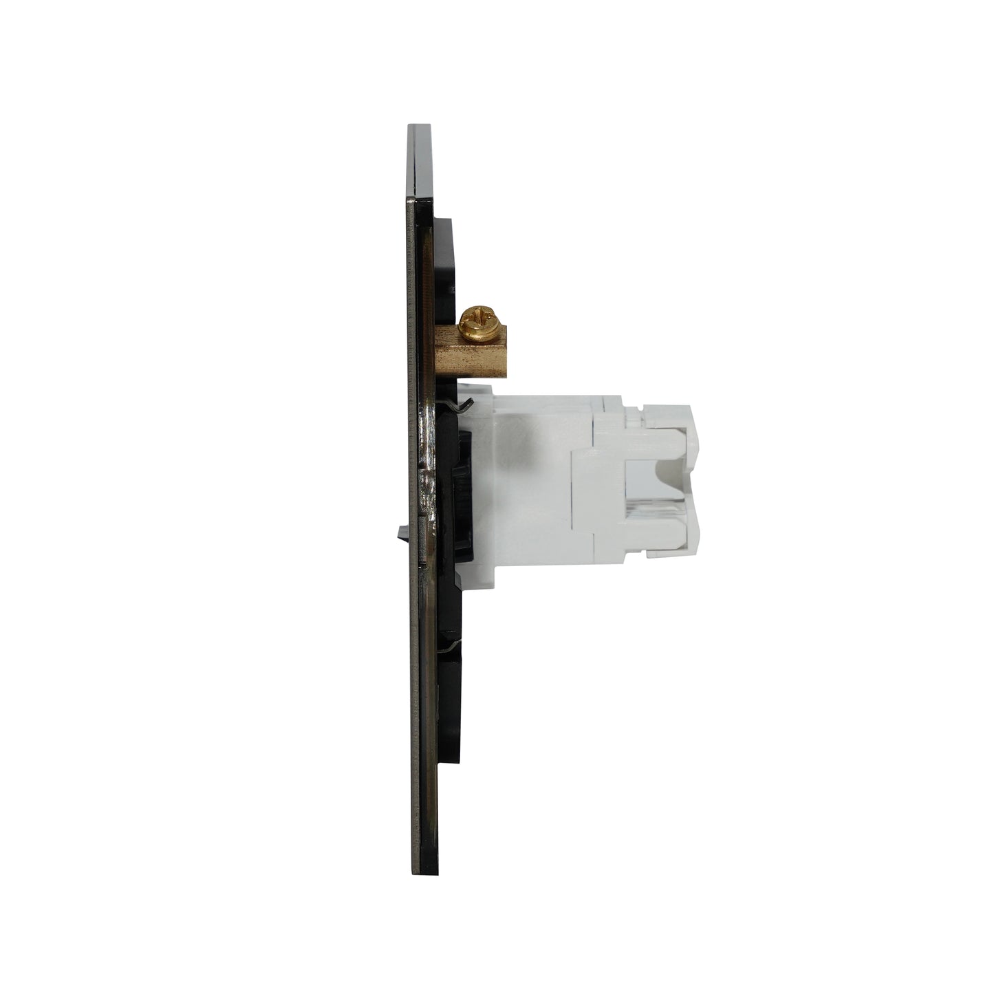 Computer Socket – (RJ45/CAT6) – Stainless Steel