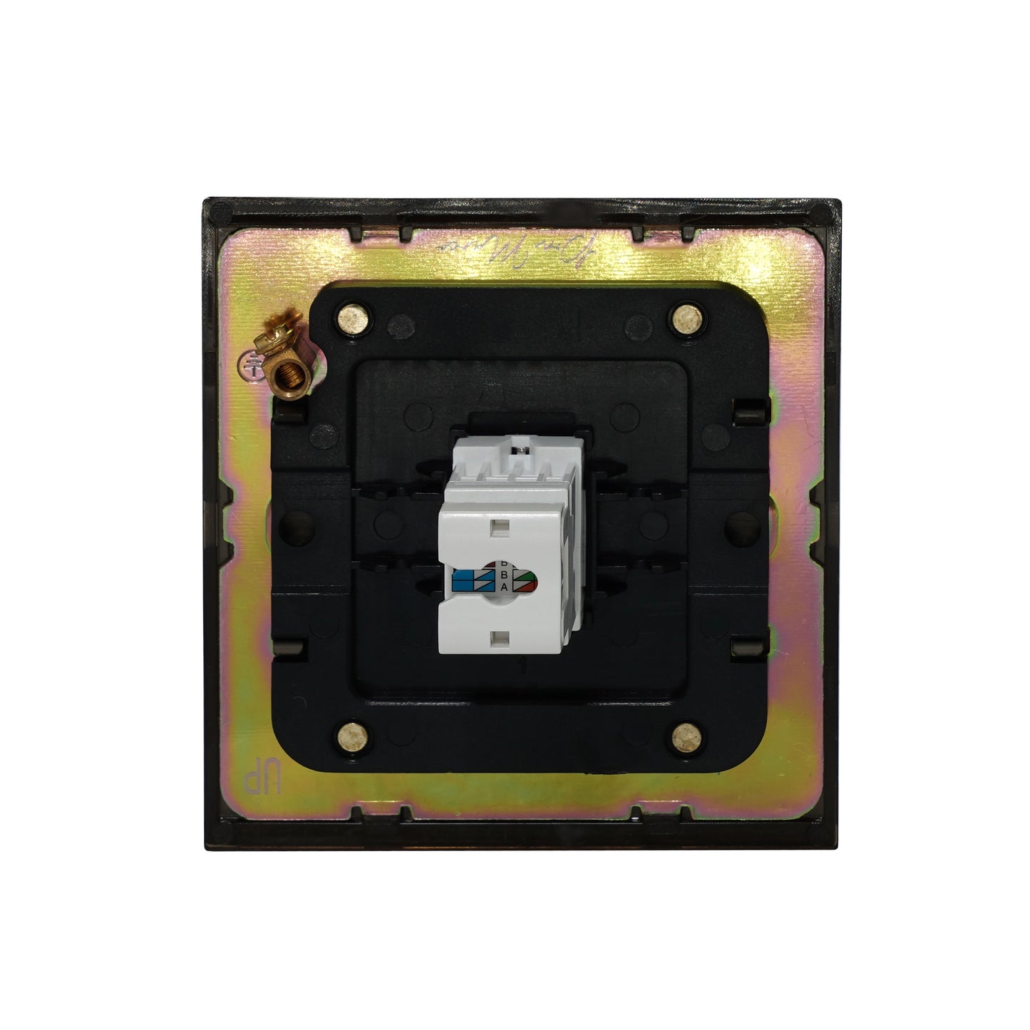 Computer Socket – (RJ45/CAT6) – Stainless Steel