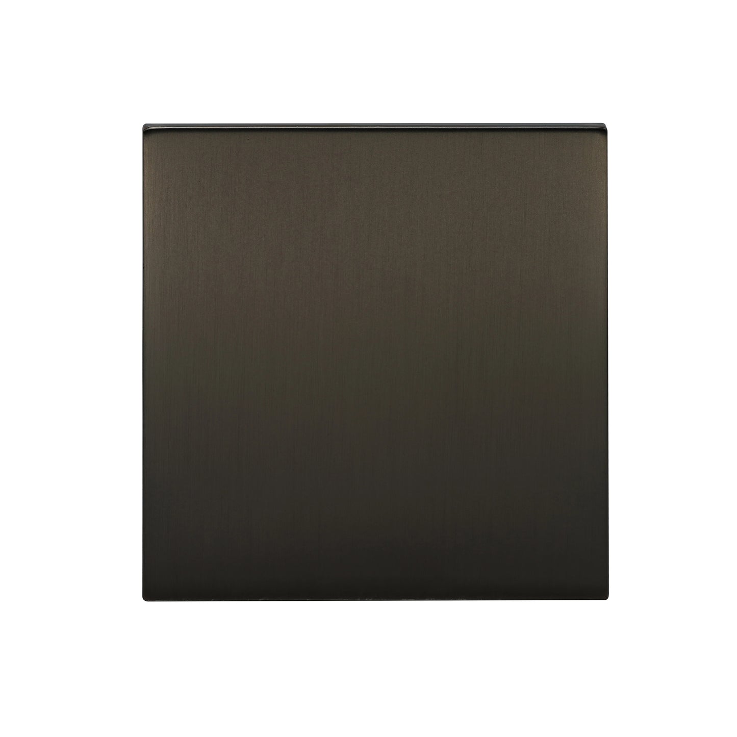 Blank Plate 3×3 – Stainless Steel