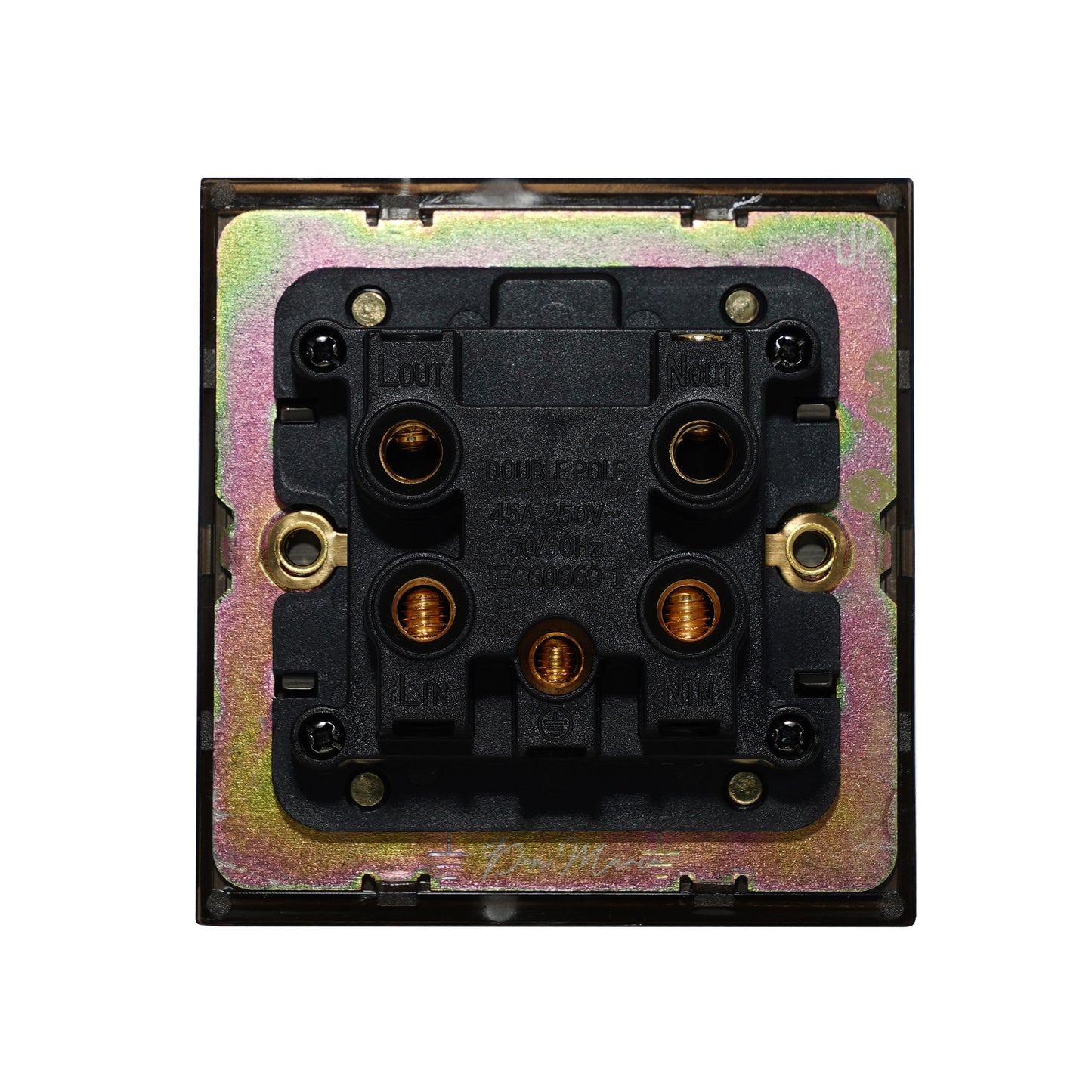 45A Switch – Rocker Button – Stainless Steel