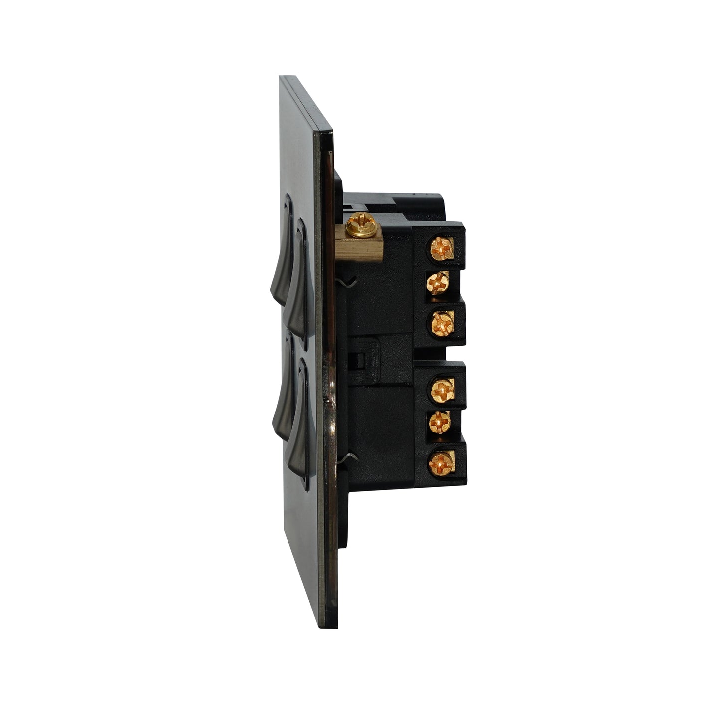 4 Gang 2 Way Switch (86) – Rocker Button – Stainless Steel