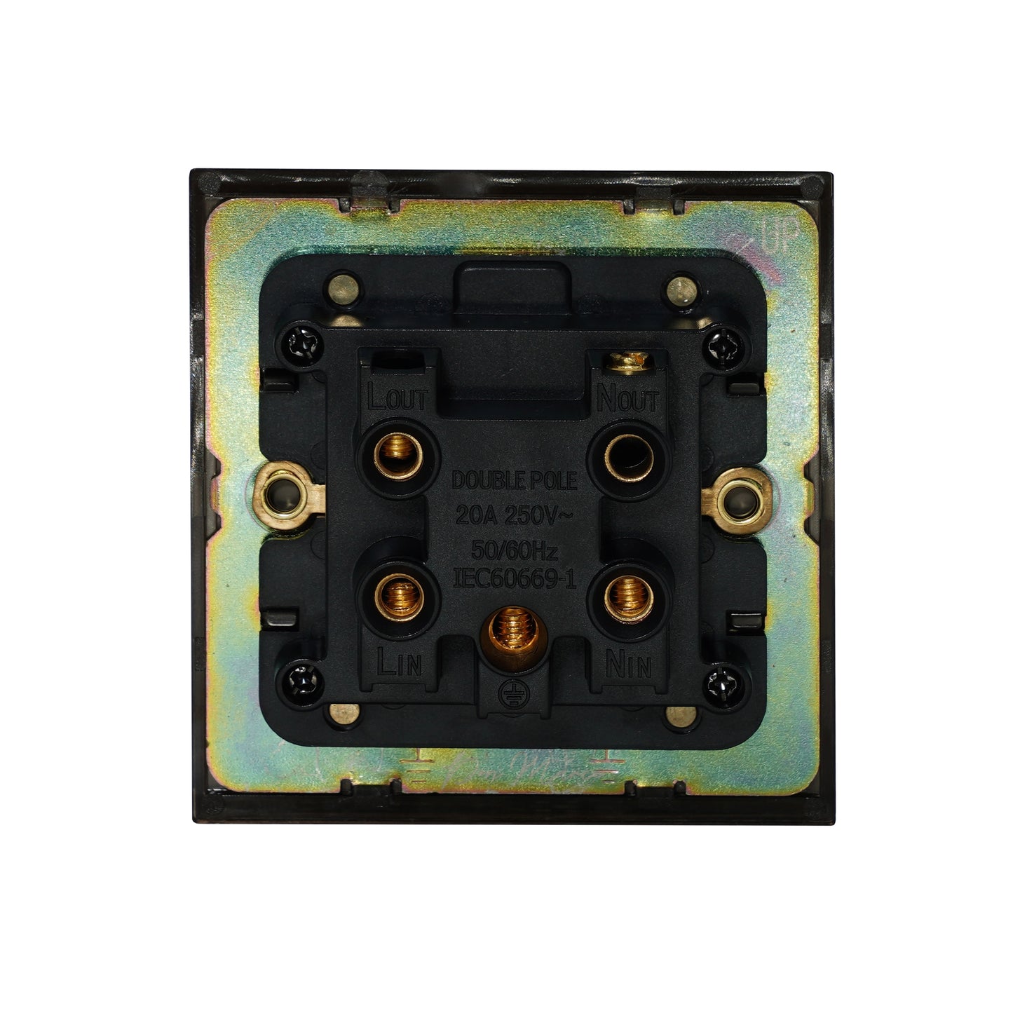 20A Switch – Rocker Button – Stainless Steel