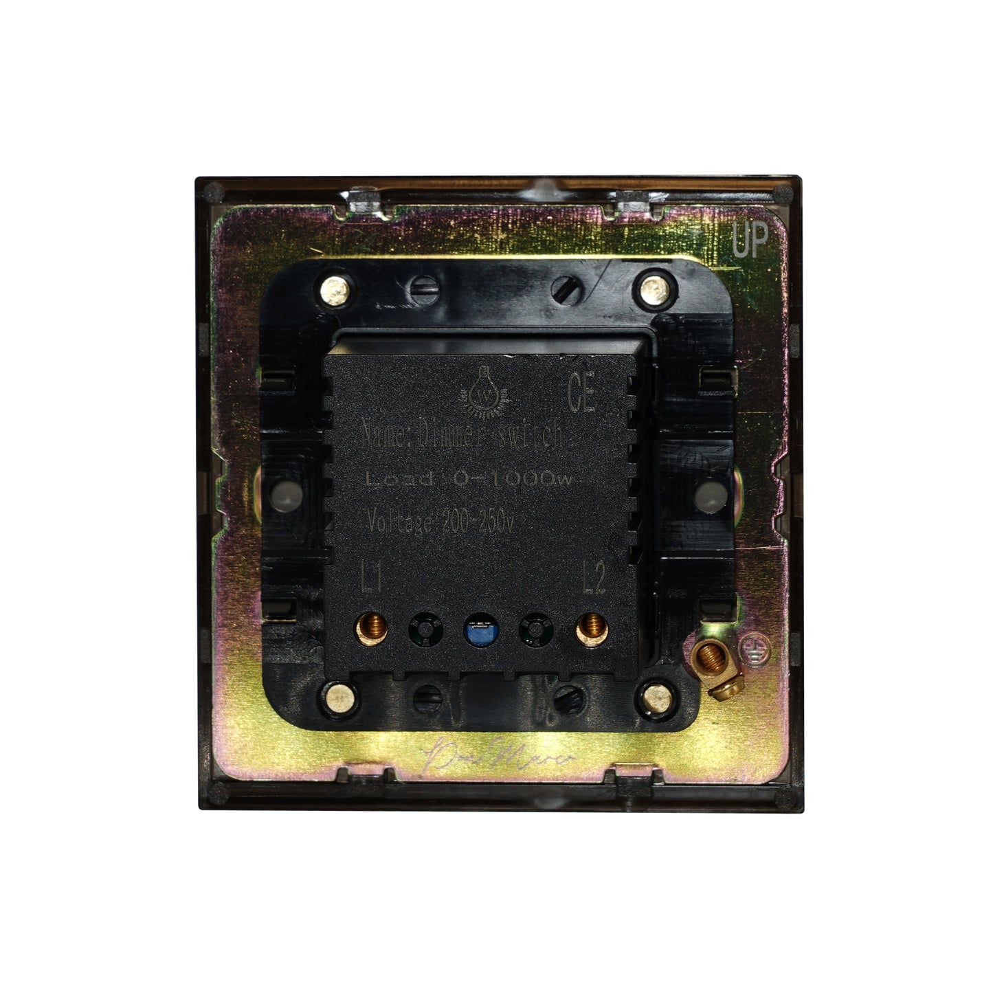 Single Light Dimmer – 1000W – Stainless Steel