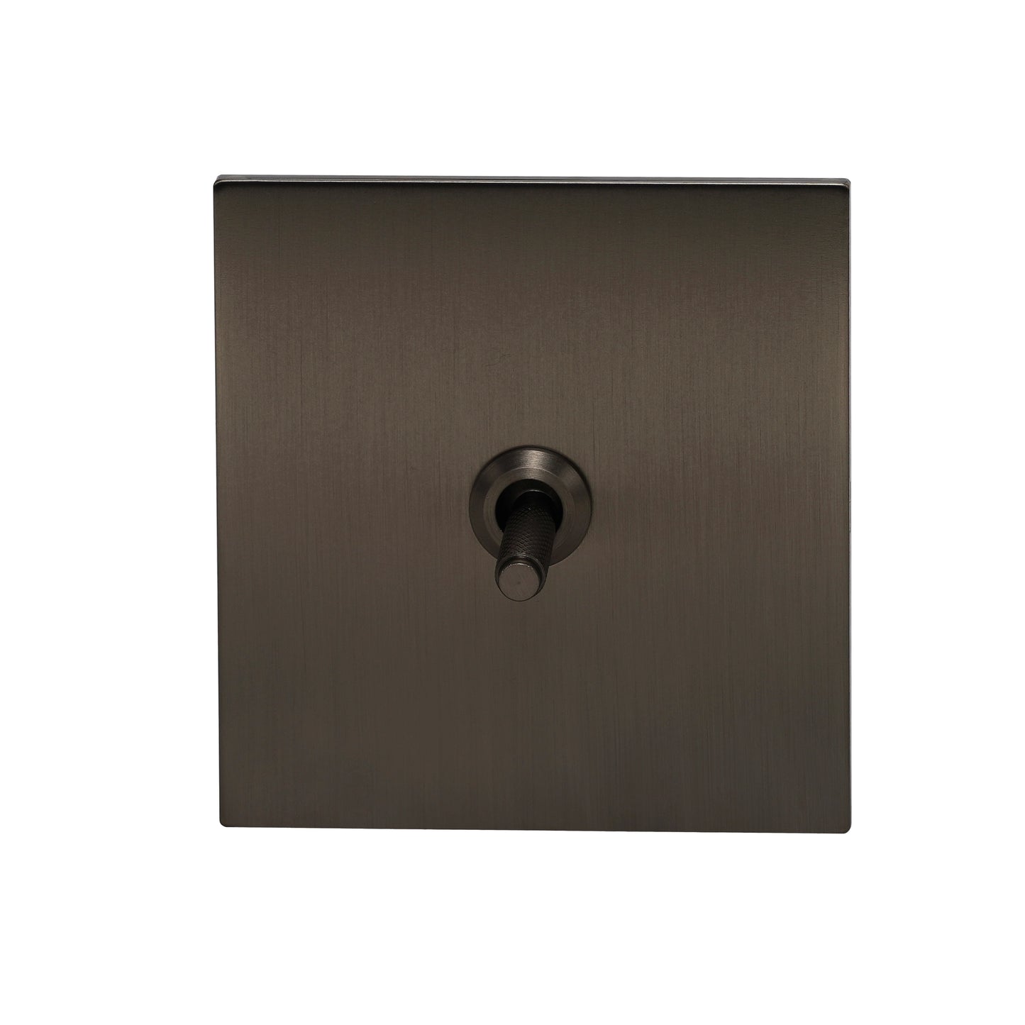 Door Bell Switch – Knurled Toggle – Stainless Steel / Copper