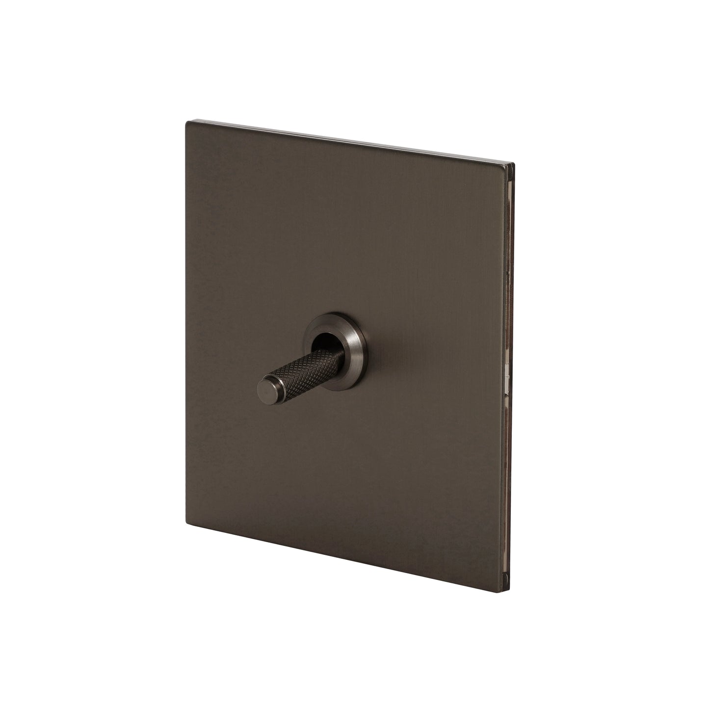 Door Bell Switch – Knurled Toggle – Stainless Steel / Copper