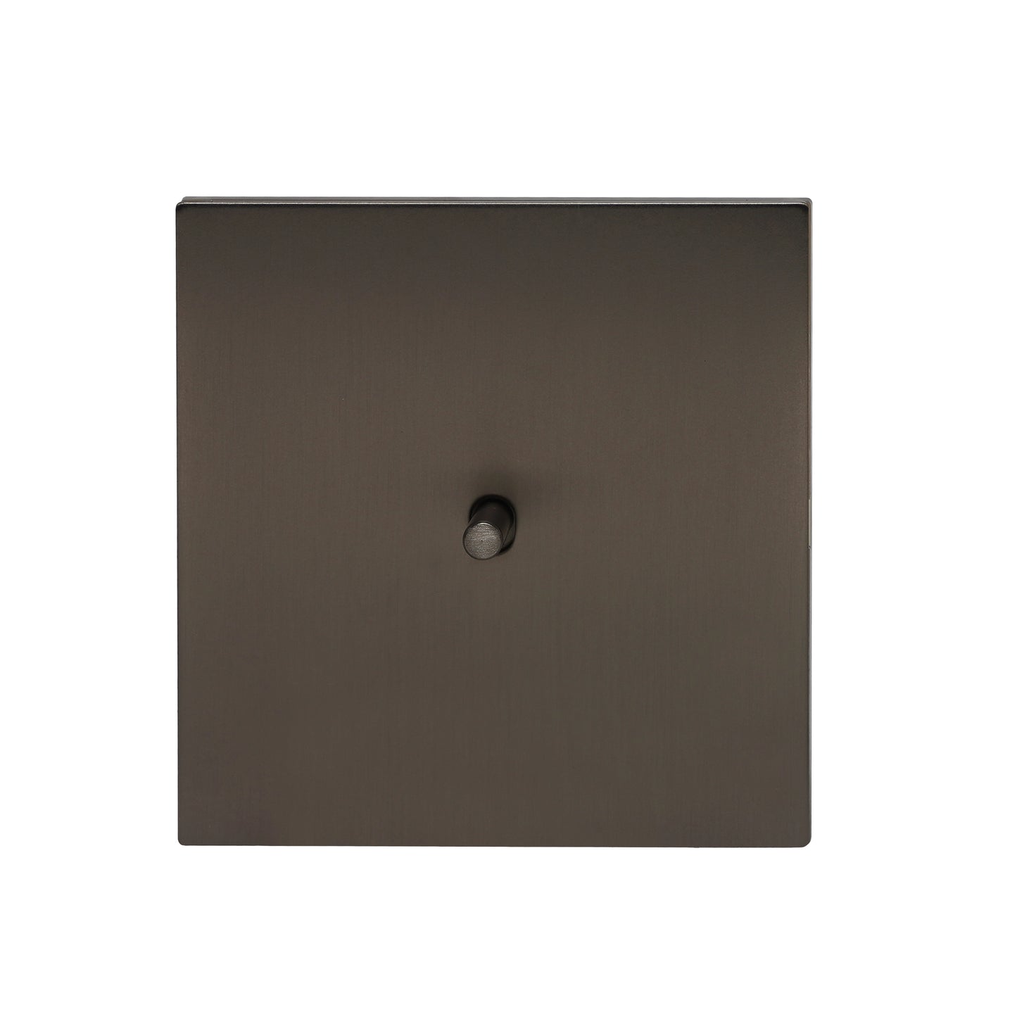 Door Bell Switch - Plain Toggle - Stainless Steel / Copper