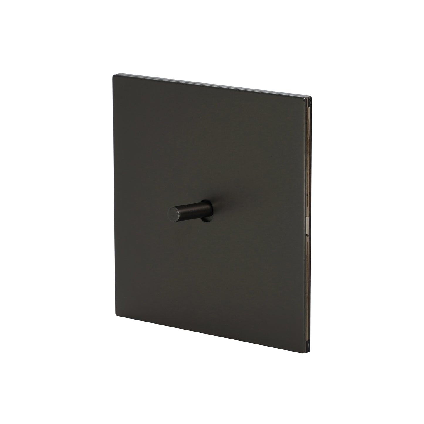 Door Bell Switch - Plain Toggle - Stainless Steel / Copper
