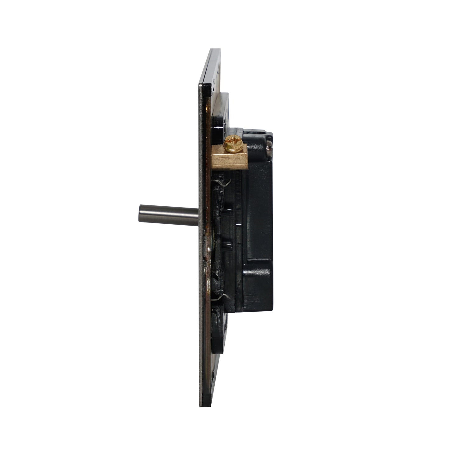 Door Bell Switch - Plain Toggle - Stainless Steel / Copper