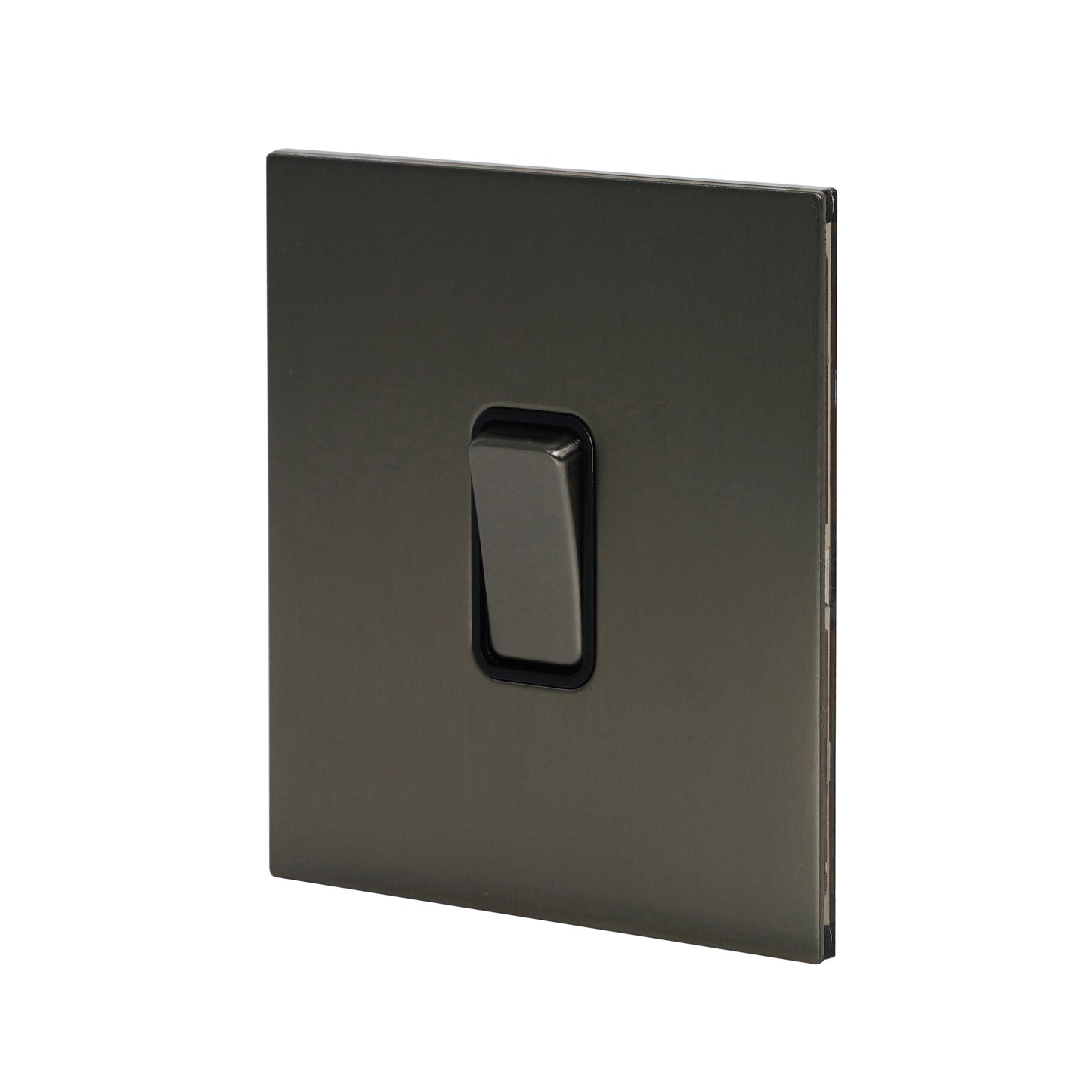 1 Gang 2 Way Switch – Rocker Button – Stainless Steel