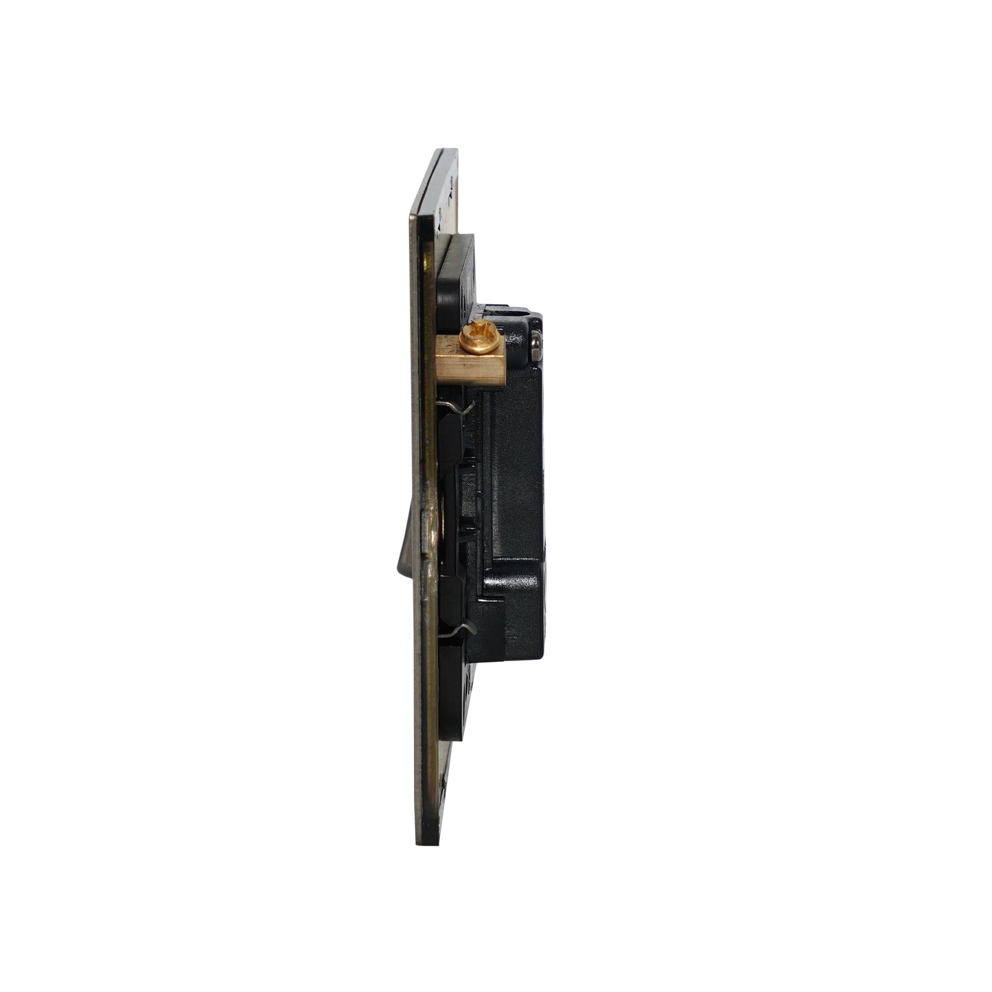 1 Gang 2 Way Switch – Rocker Button – Stainless Steel