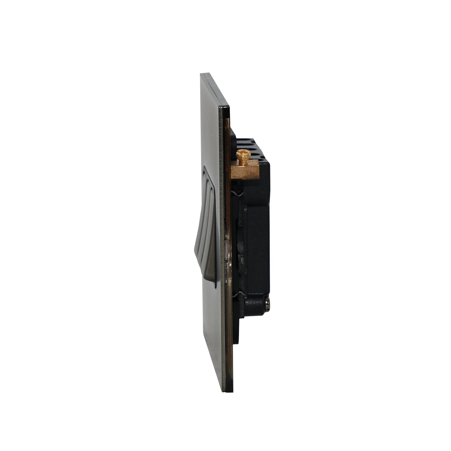 3 Gang 2 Way Switch – Rocker Button – Stainless Steel