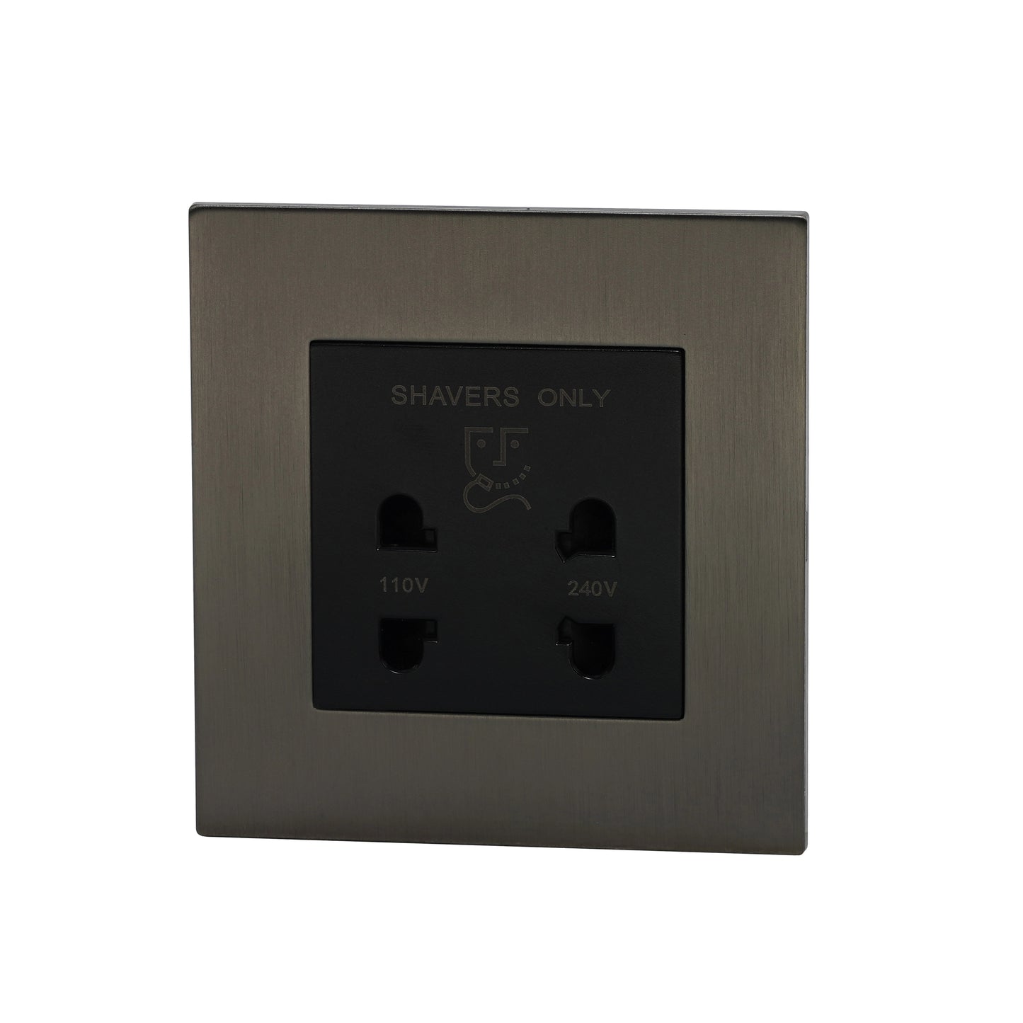 Shaver Socket – Stainless Steel