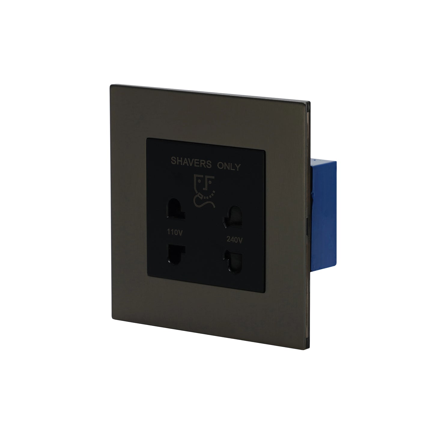 Shaver Socket – Stainless Steel
