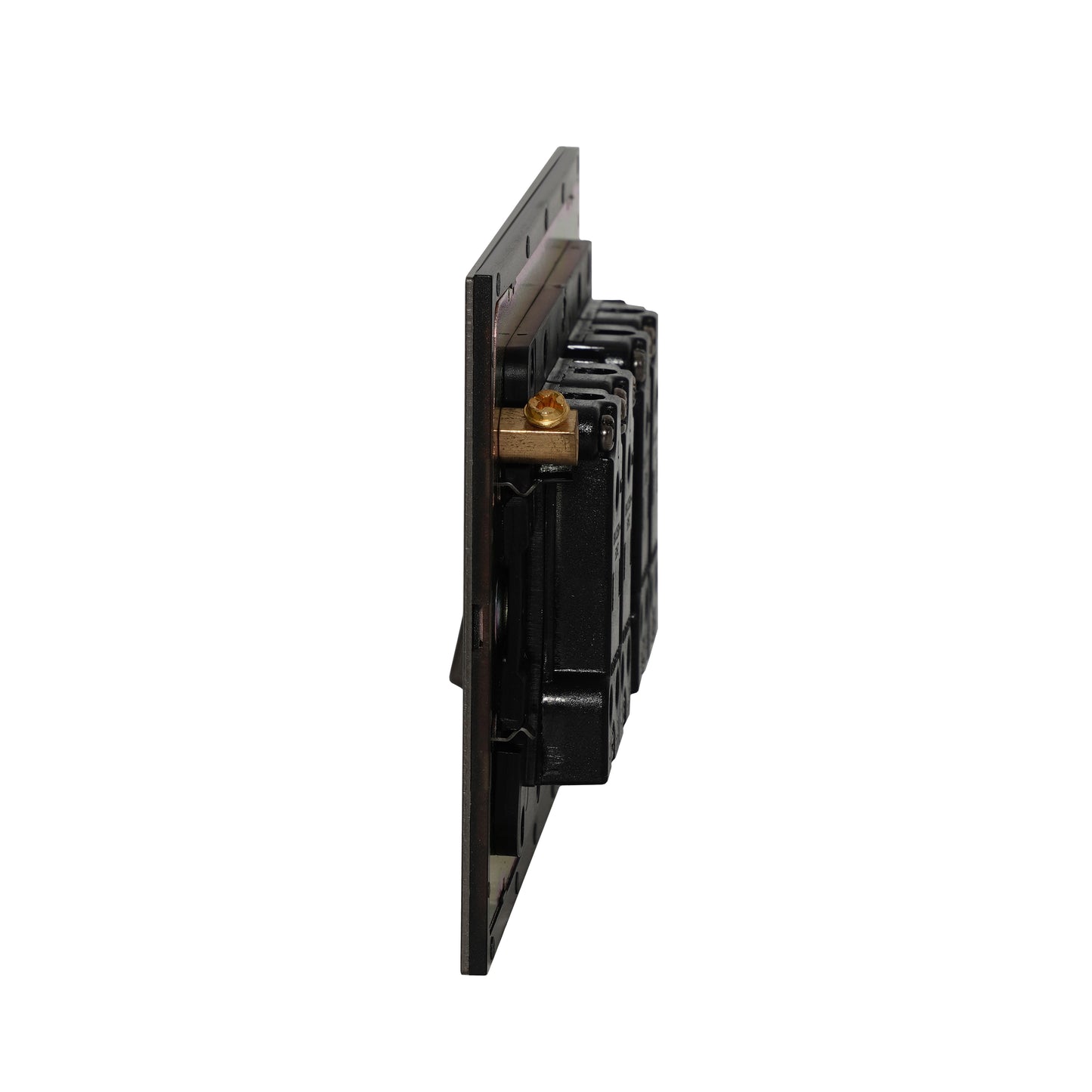 4 Gang 2 Way Switch (148) – Rocker Button – Stainless Steel