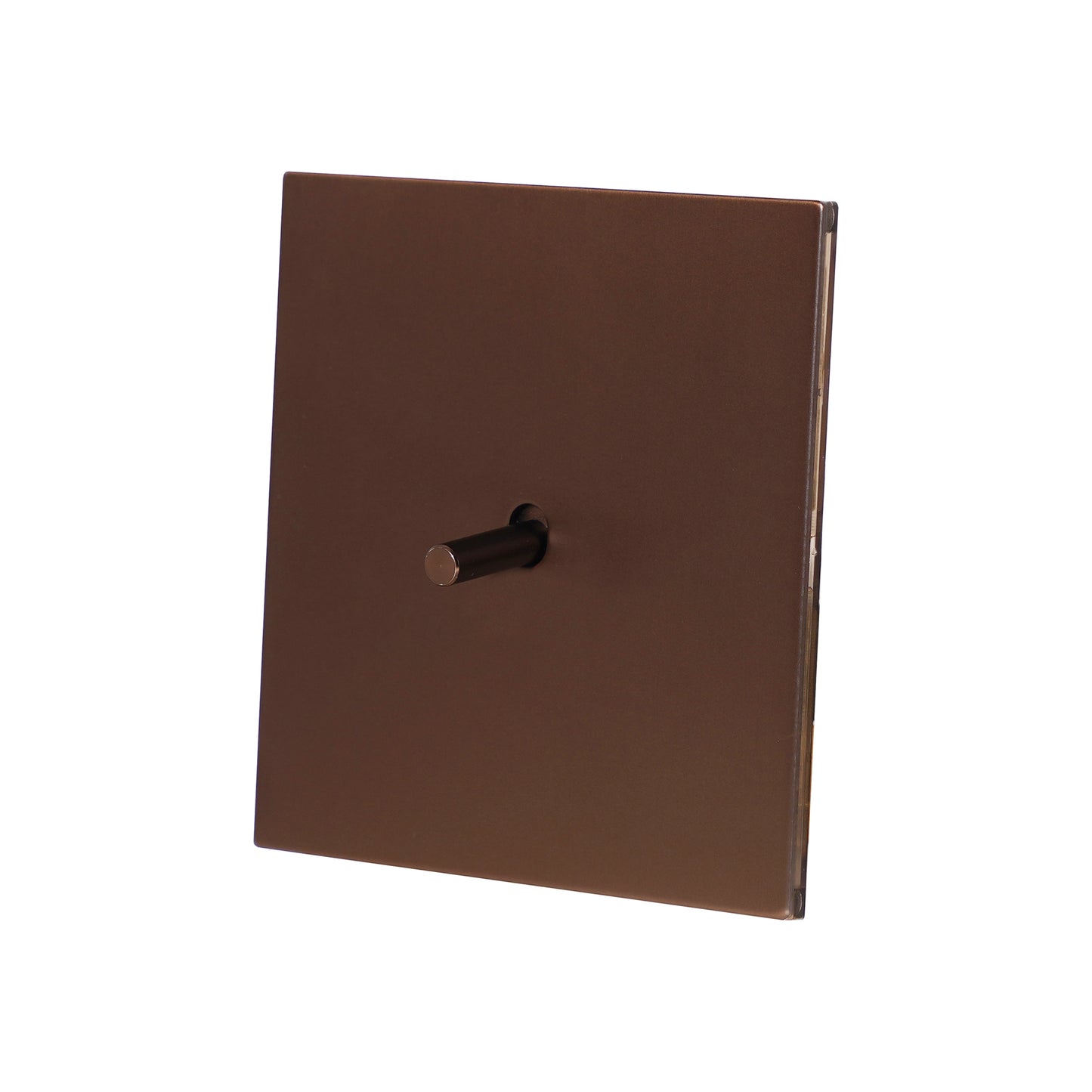 1 Gang Intermediate Switch – Plain Toggle – Stainless Steel / Copper