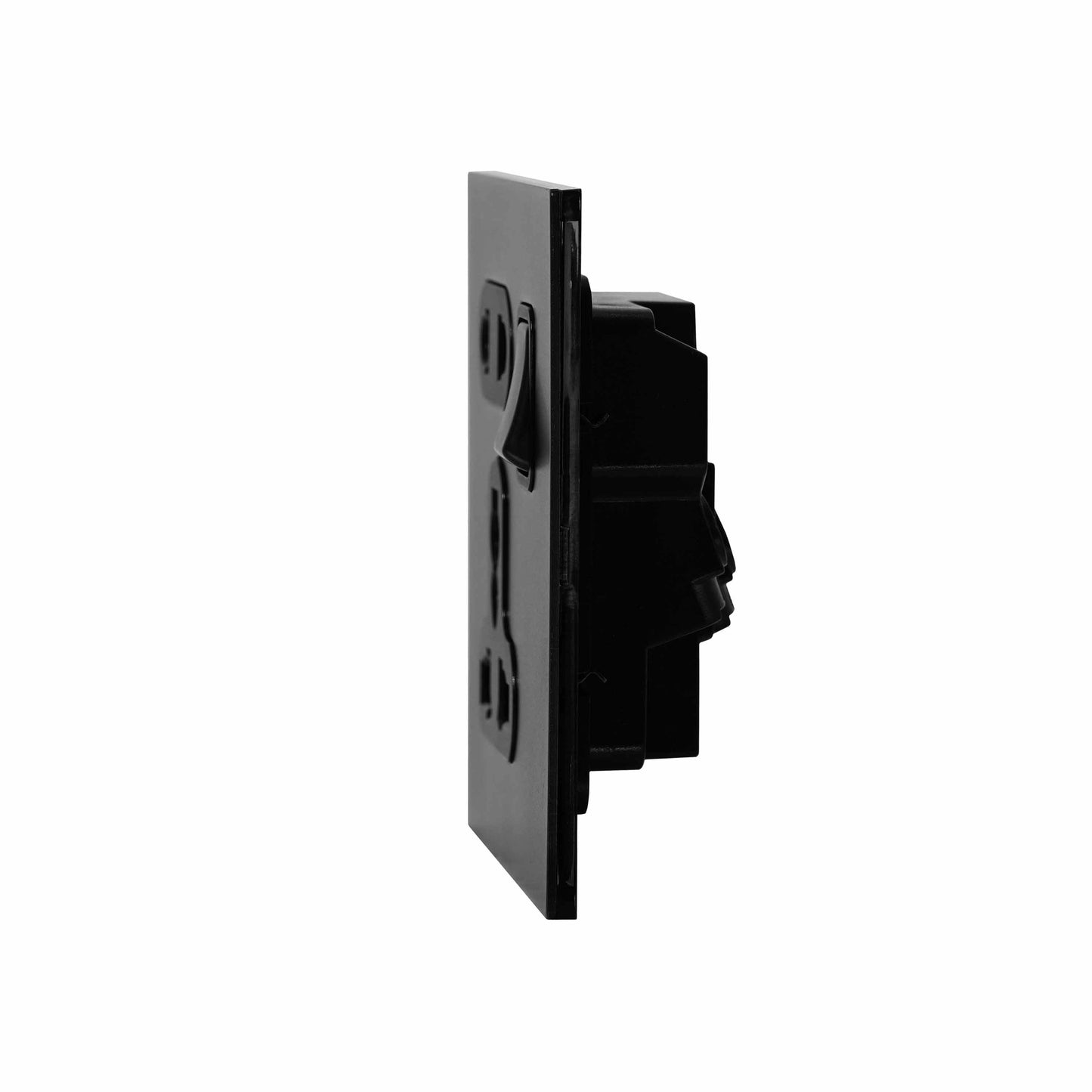 Single 5-Pin Socket 13A – On/Off – Stainless Steel