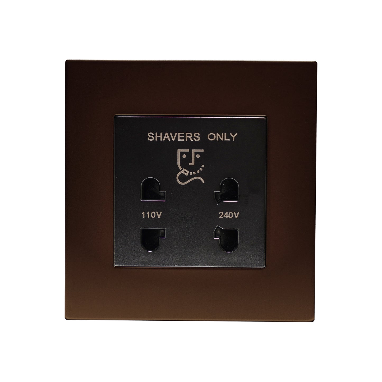 Shaver Socket – Stainless Steel
