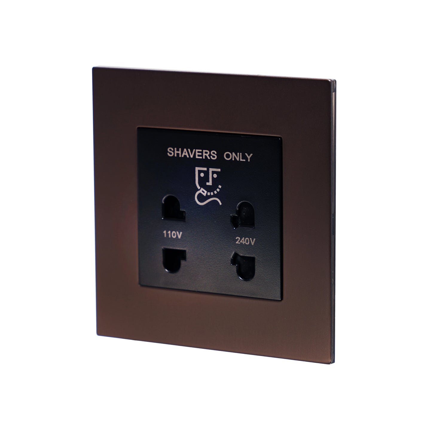Shaver Socket – Stainless Steel