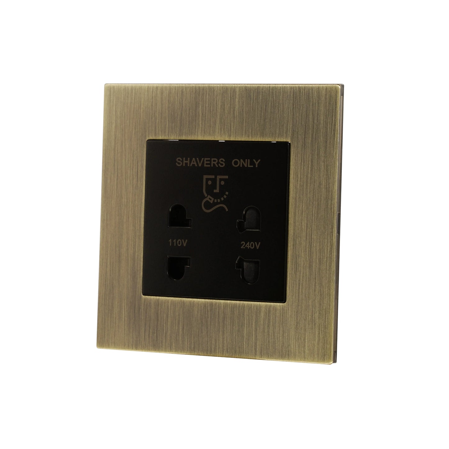 Shaver Socket – Stainless Steel