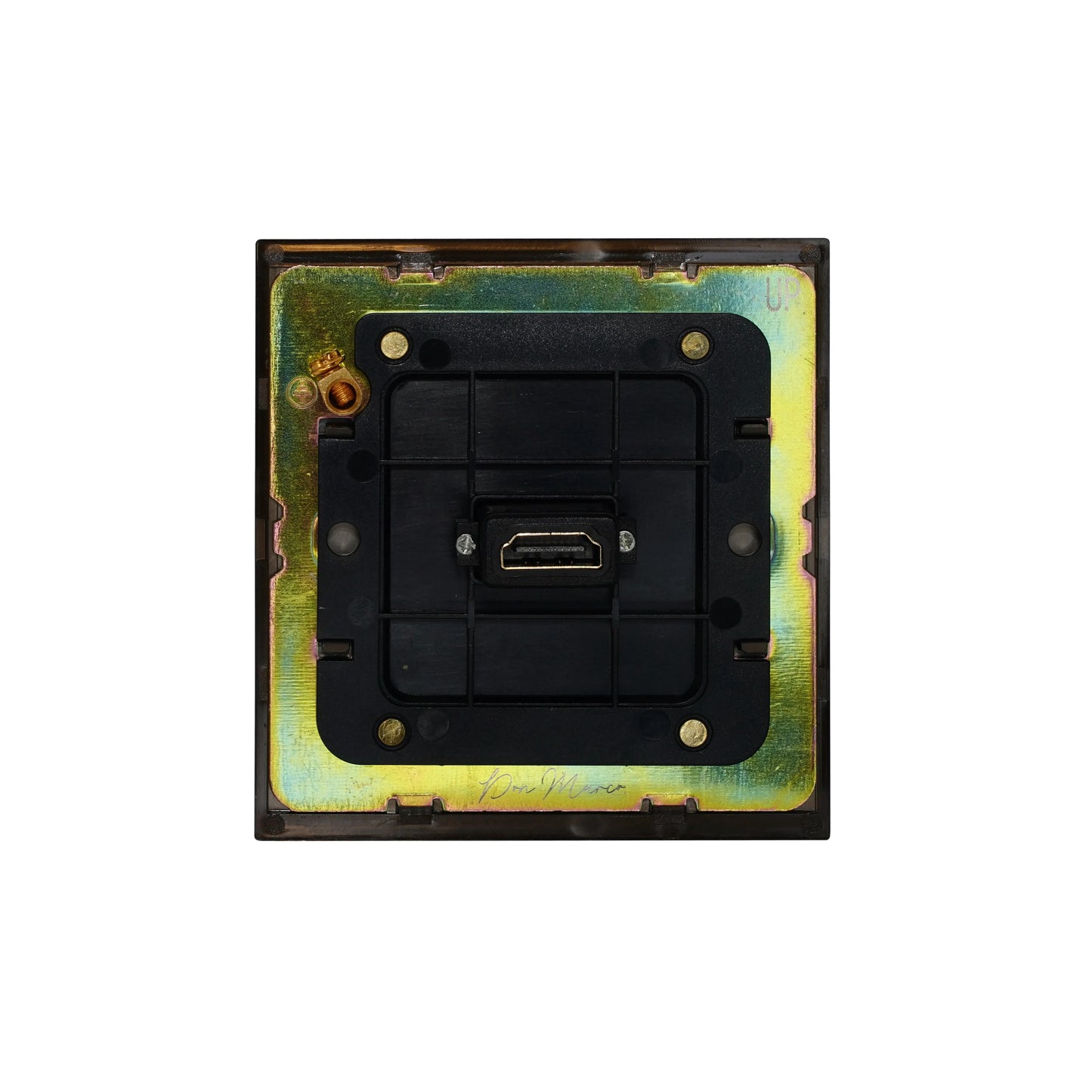 Single HDMI – Stainless Steel