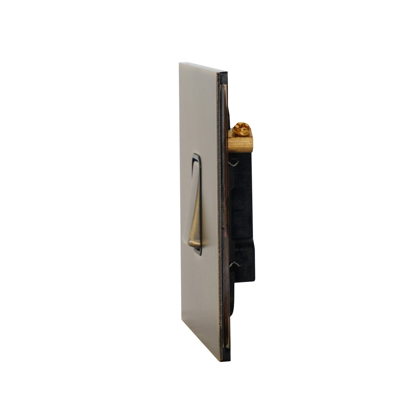 1 Gang 2 Way Switch – Rocker Button – Stainless Steel