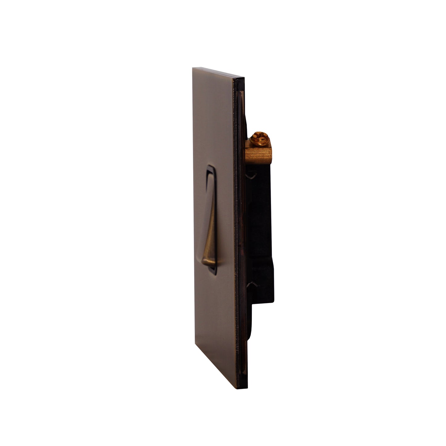 1 Gang 2 Way Switch – Rocker Button – Stainless Steel