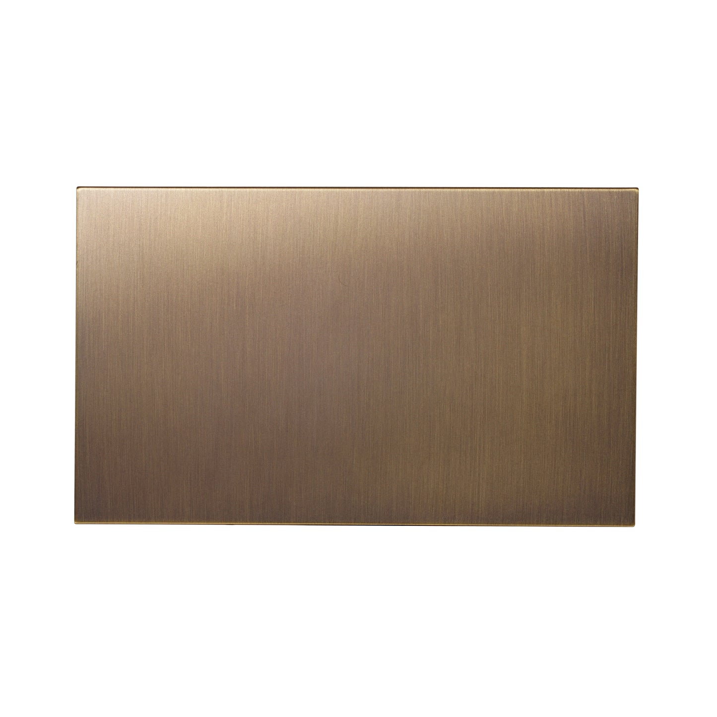 Blank Plate 3×6 – Stainless Steel