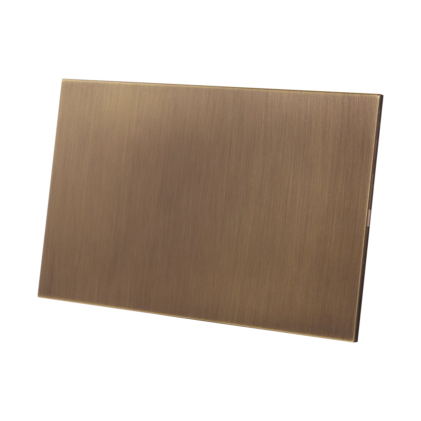 Blank Plate 3×6 – Stainless Steel
