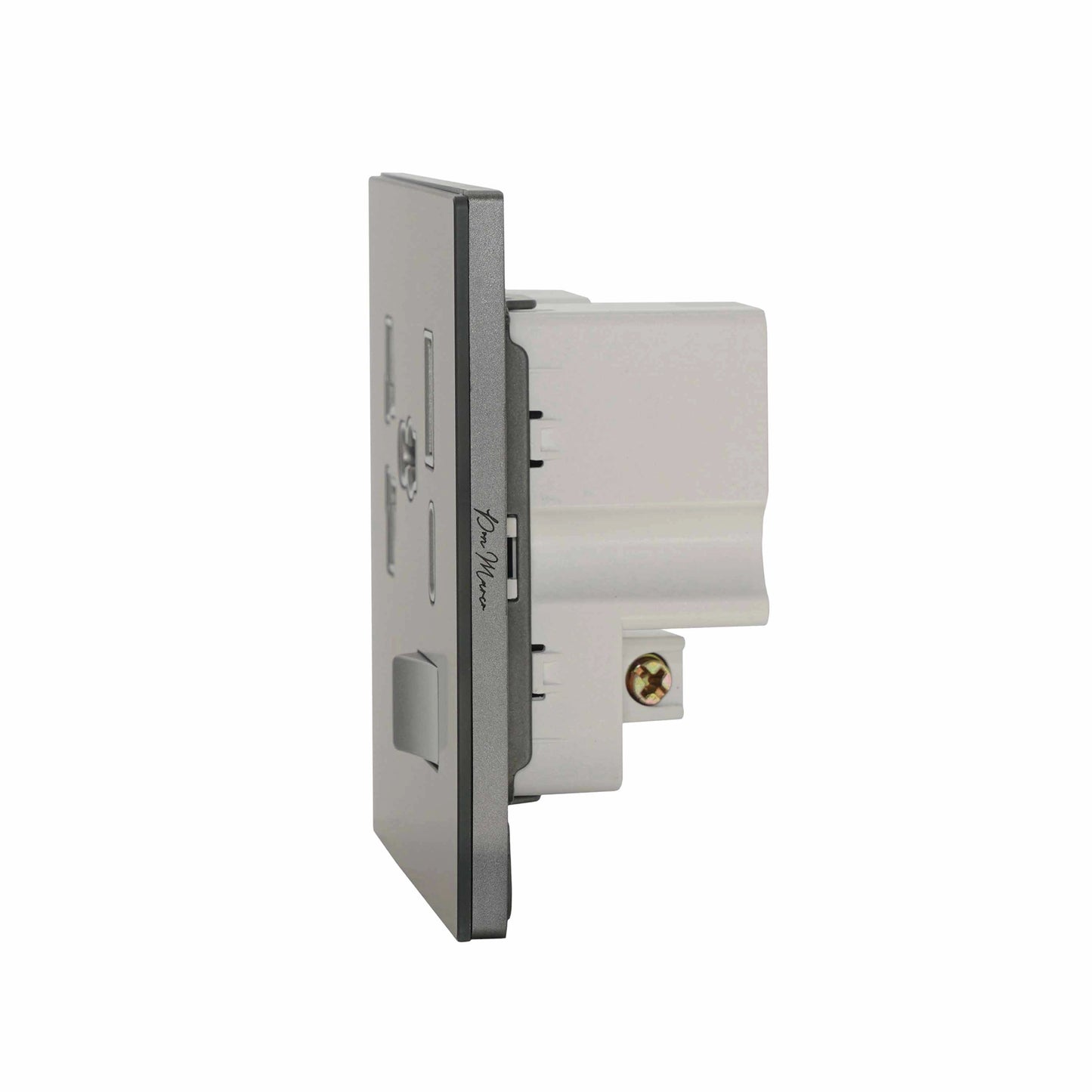 Single MF Socket 13A USB + Type-C (5V 2.1A) – Ultra Thin Acrylic Glass