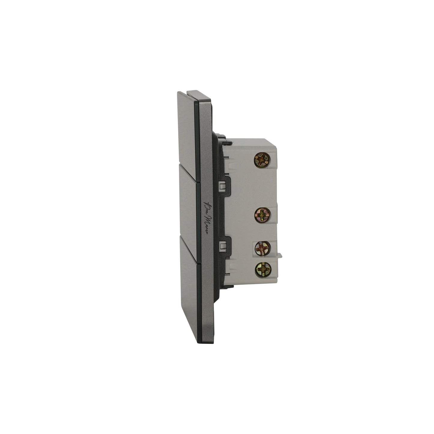 3 Gang 1 Way Switch – Ultra Thin Acrylic Glass