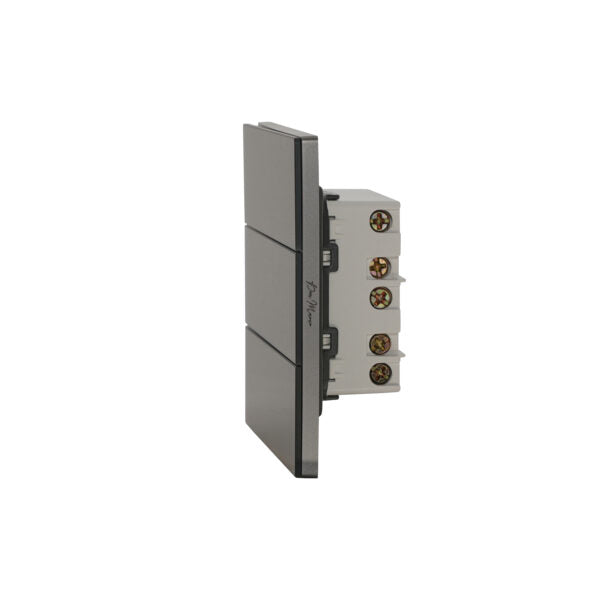 3 Gang 2 Way Switch – Ultra Thin Acrylic Glass