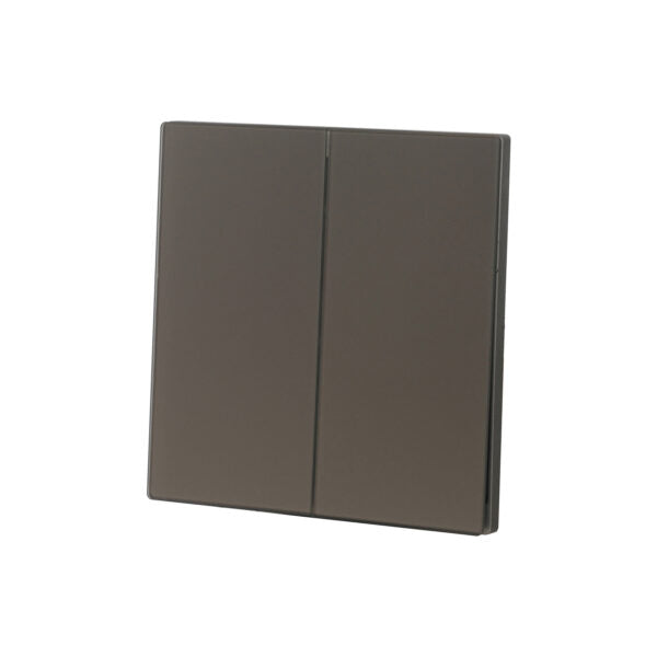 2 Gang 2 Way Switch – Ultra Thin Acrylic Glass