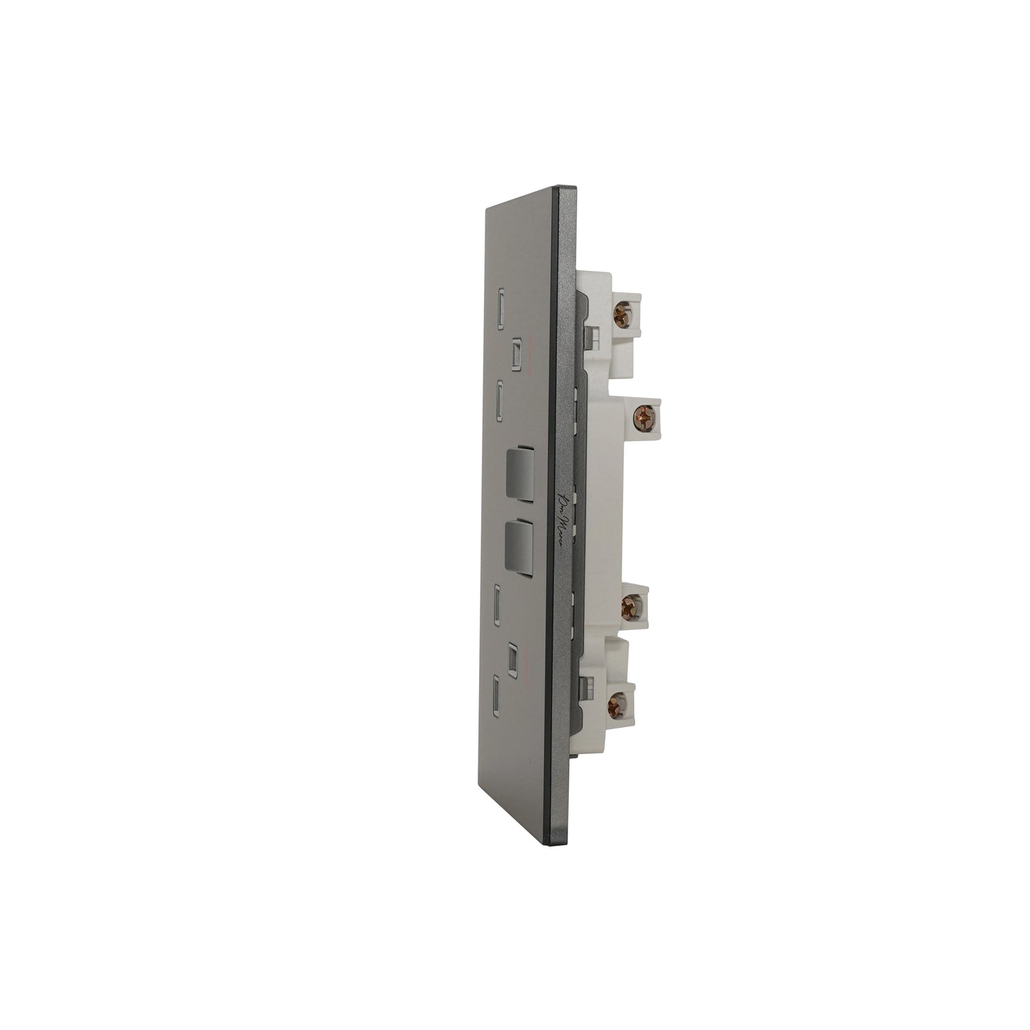 Double UK Socket 13A – Ultra Thin Acrylic Glass